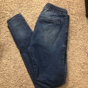 Jean style joggers. Size large. From pacsun.